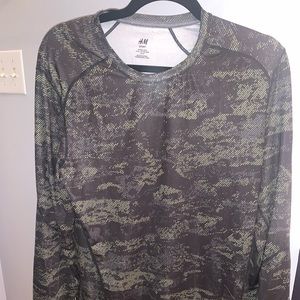 Men’s Sport Long Sleeve Athletic Shirt